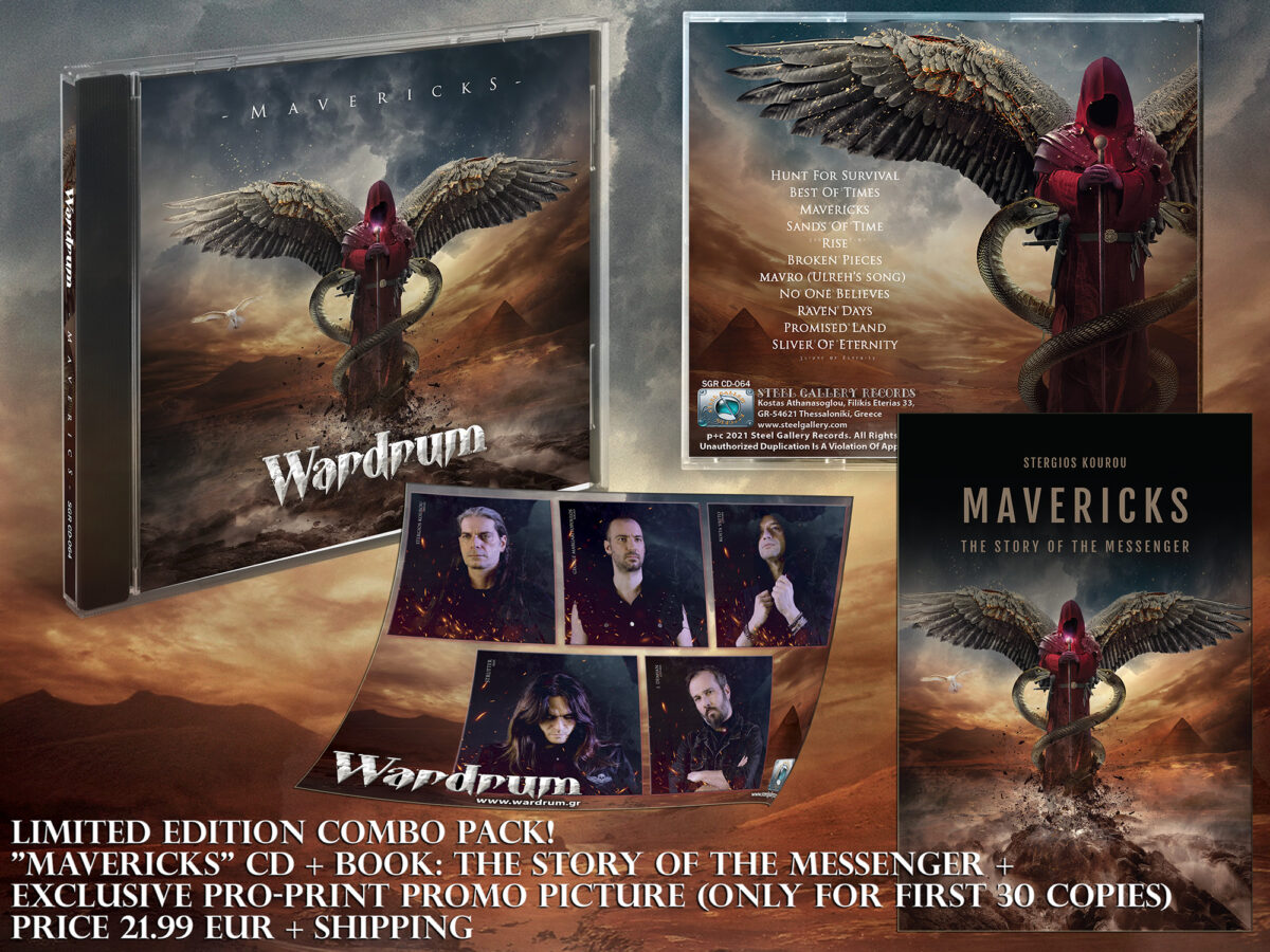 WARDRUM - Mavericks CD + BOOK Combo
