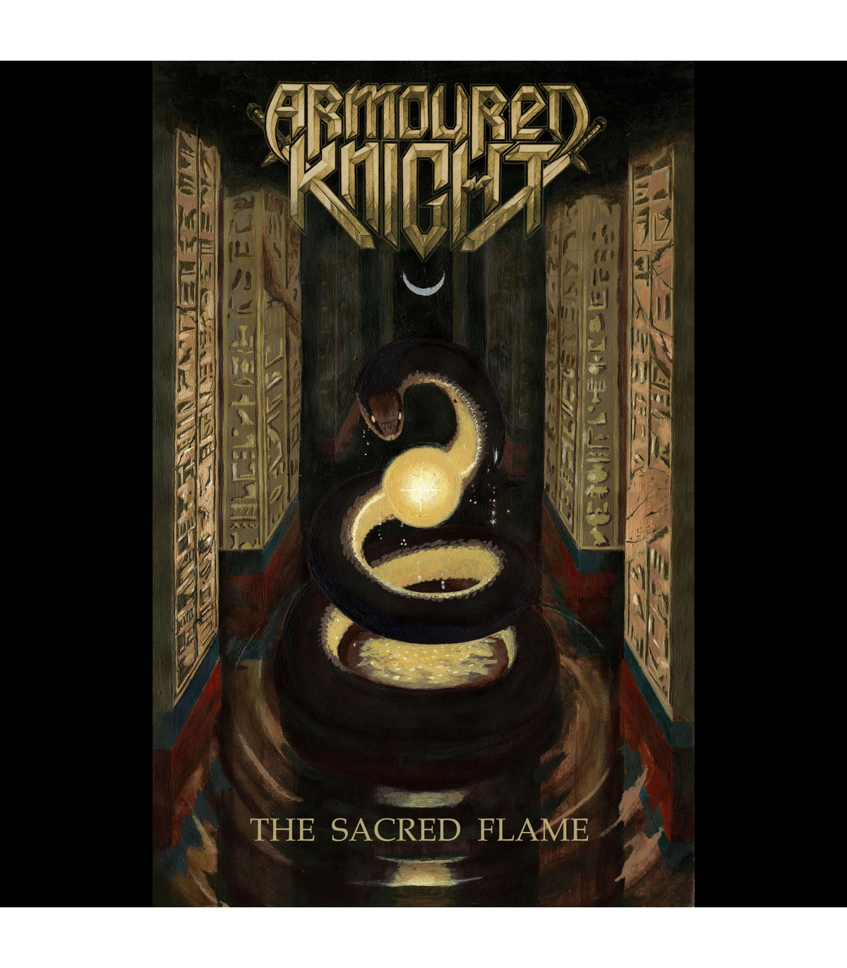 ARMOURED KNIGHT – The Sacred Flame/Ashes Of Glory (Incl. Sticker) MCD