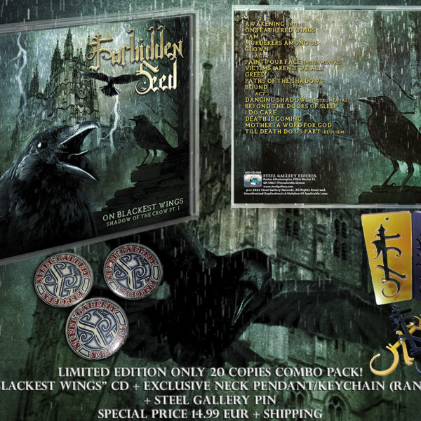 FORBIDDEN SEED - On Blackest Wings, Shadow Of The Crow Pt. I (Limited Combo) CD