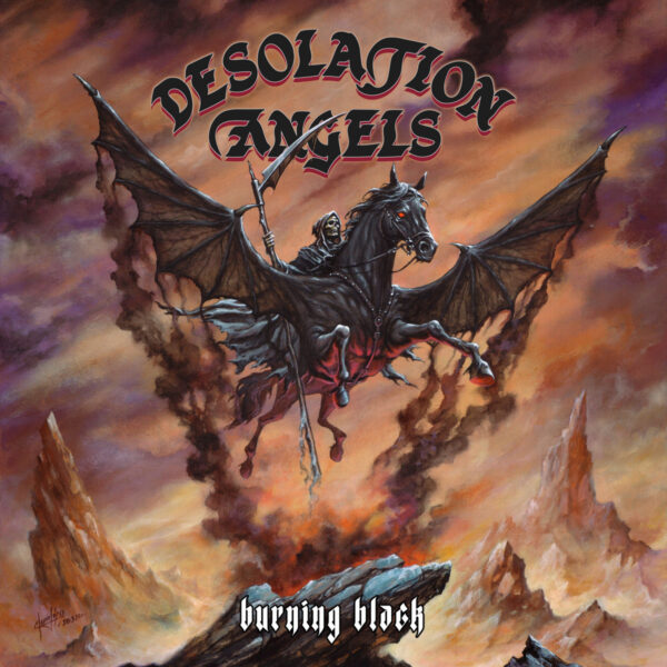 DESOLATION ANGELS - Burning Black CD