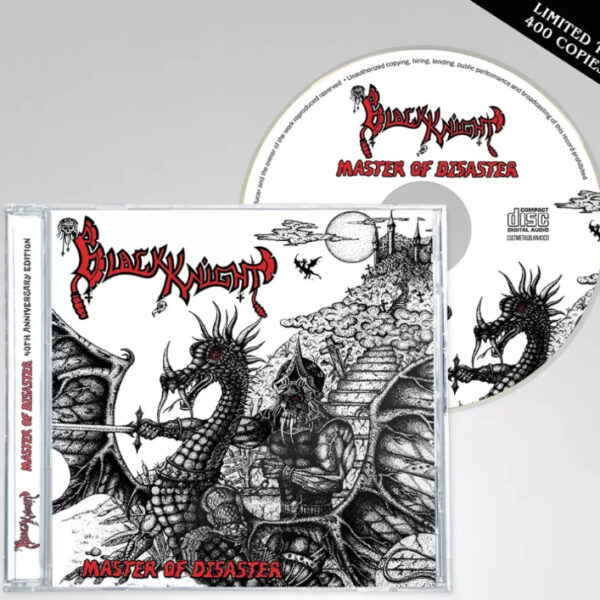 BLACK KNIGHT - Master Of Disaster {40th Anniversary} CD (Pre-Order)