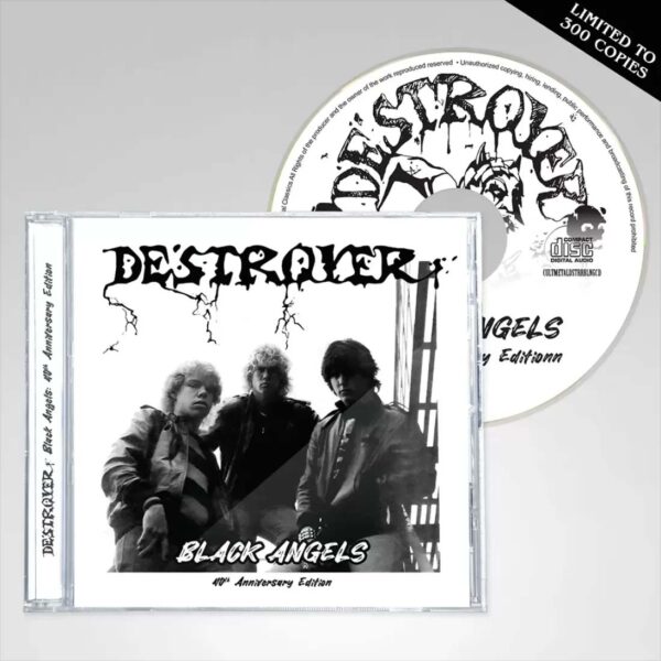 DESTROYER - Black Angels (40th Anniversary Edition) MCD