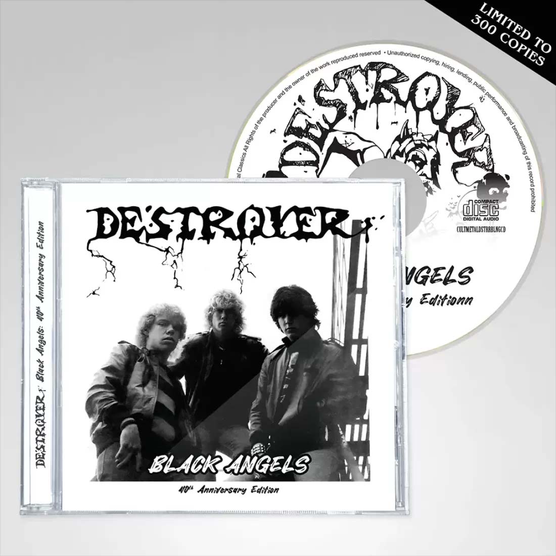 DESTROYER - Black Angels (40th Anniversary Edition) MCD