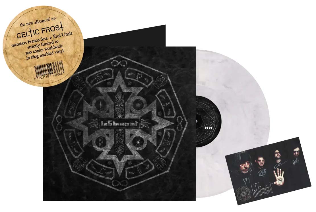 INLITNMENT - Spiritual Warfare LP GREY MARBLED VINYL LIMITED 200