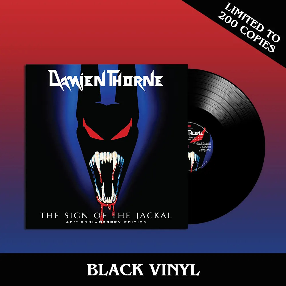 DAMIEN THORNE - The Sign Οf Τhe Jackal 40th Anniversary Edition LP (Pre-Order)