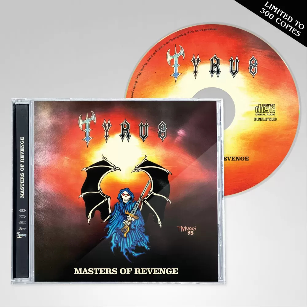 TYRUS - Masters Of Revenge CD (Pre-Order)